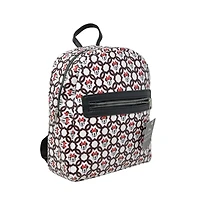 Disney Minnie Mouse All Over Print 10" Mini Deluxe Backpack with 1 Front pocket