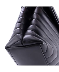 Pre-Owned Saint Laurent Medium Loulou Shoulder Bag Matelasse Chevron Leather