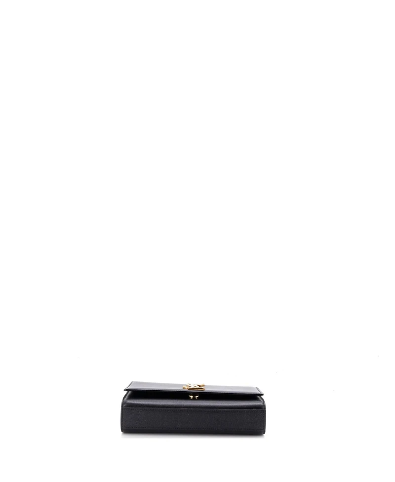 Pre-Owned Saint Laurent Small Classic Monogram Crossbody Bag Grainy Leather
