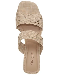 On 34th Women's Sashaa Square Toe Dress Sandals, Macy's Exclusive