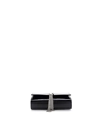 Pre-Owned Saint Laurent Medium Classic Monogram Tassel Crossbody Bag Patent