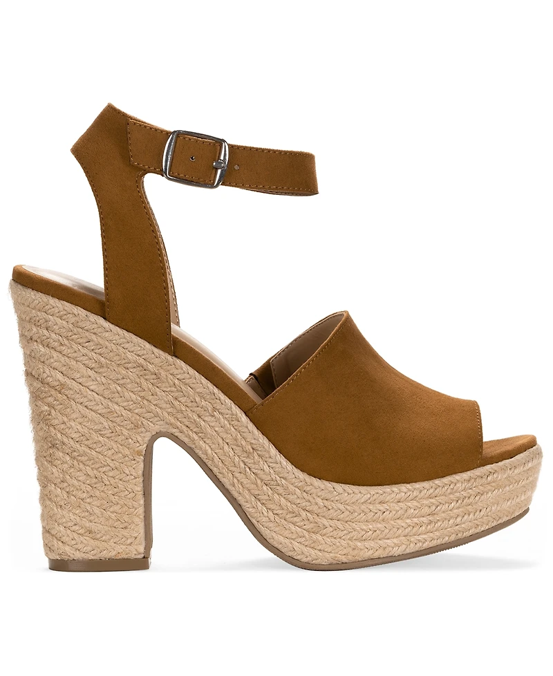 Wild Pair Women's Victoire Espadrille Block Heel Dress Sandals, Macy's Exclusive