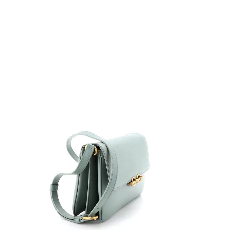 Pre-Owned Saint Laurent Medium Le Maillon Shoulder Bag Leather