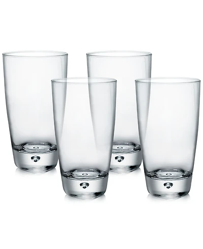 Bormioli Rocco Luna Set of 4 Highball Glasses