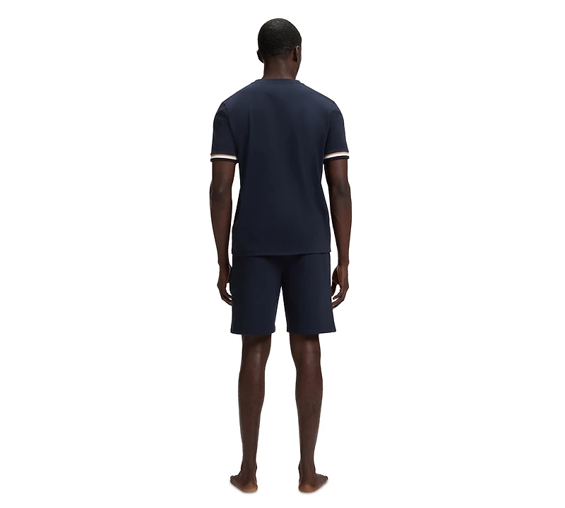 Hugo Boss Men's Cotton Mid-Rise Iconic Shorts