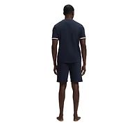 Hugo Boss Men's Cotton Mid-Rise Iconic Shorts