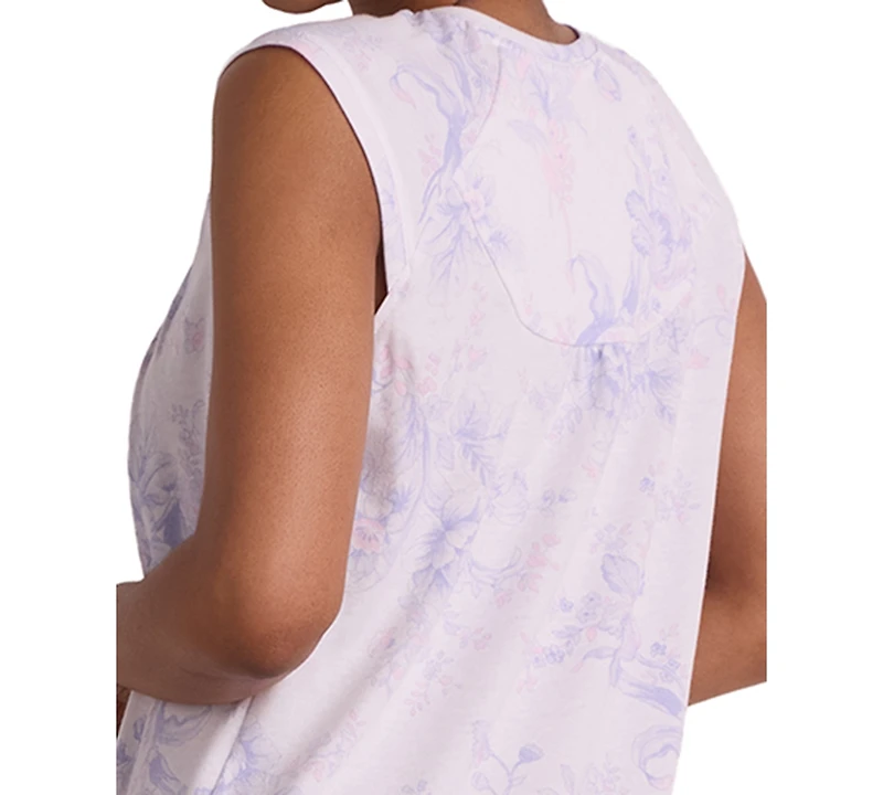 Miss Elaine Women's Sleeveless Nightgown