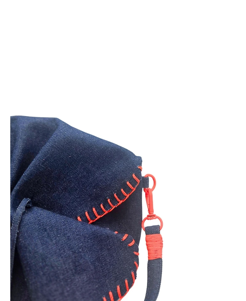 Carlos Falchi Butterfly Leather Bag