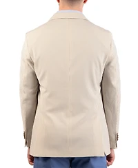 Tailorbyrd Men's Textured Stripe Seersucker Sport Coat