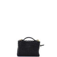 Pre-Owned Bottega Veneta Small Soft Chain Vanity Case Intrecciato Leather