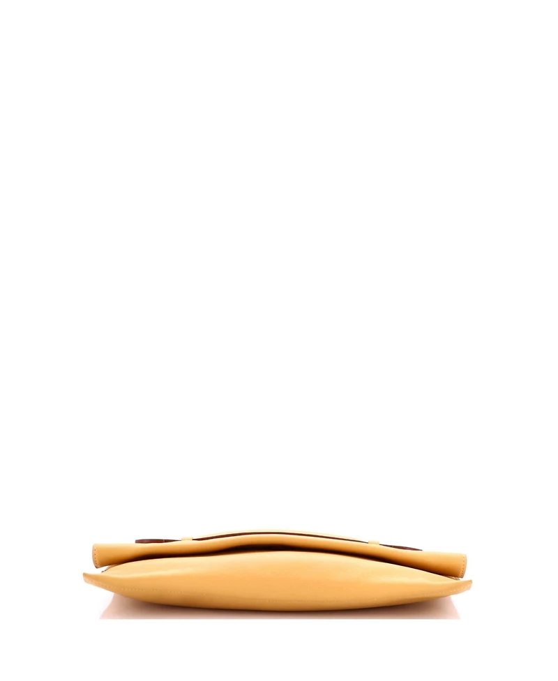 Pre-Owned HERMES Pliplat Clutch Swift