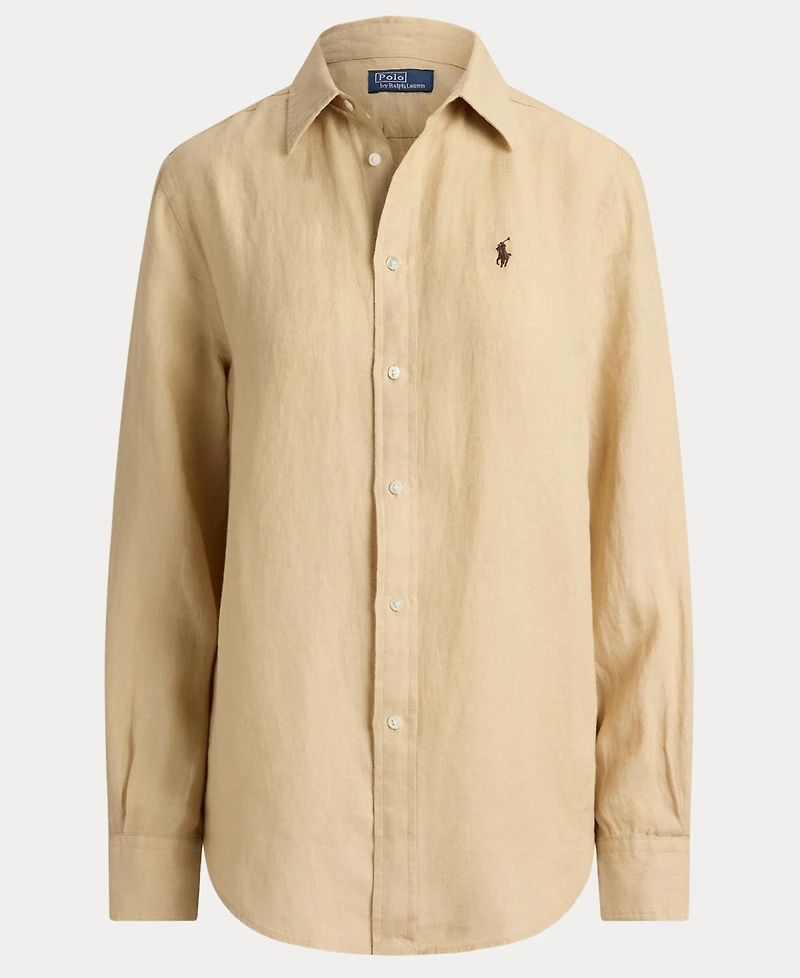 Polo Ralph Lauren Women's Classic-Fit 100% Linen Shirt