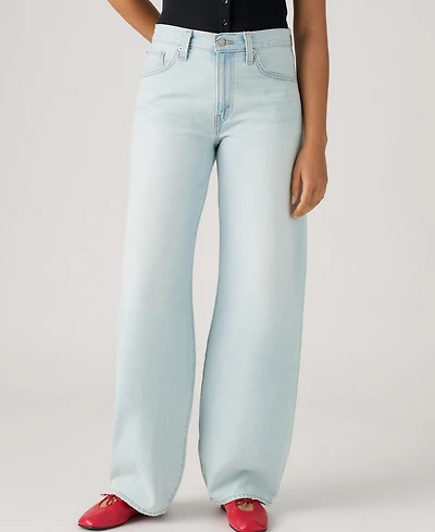 Levi's Women's Middy Balloon Mid Rise Denim Loose Jeans