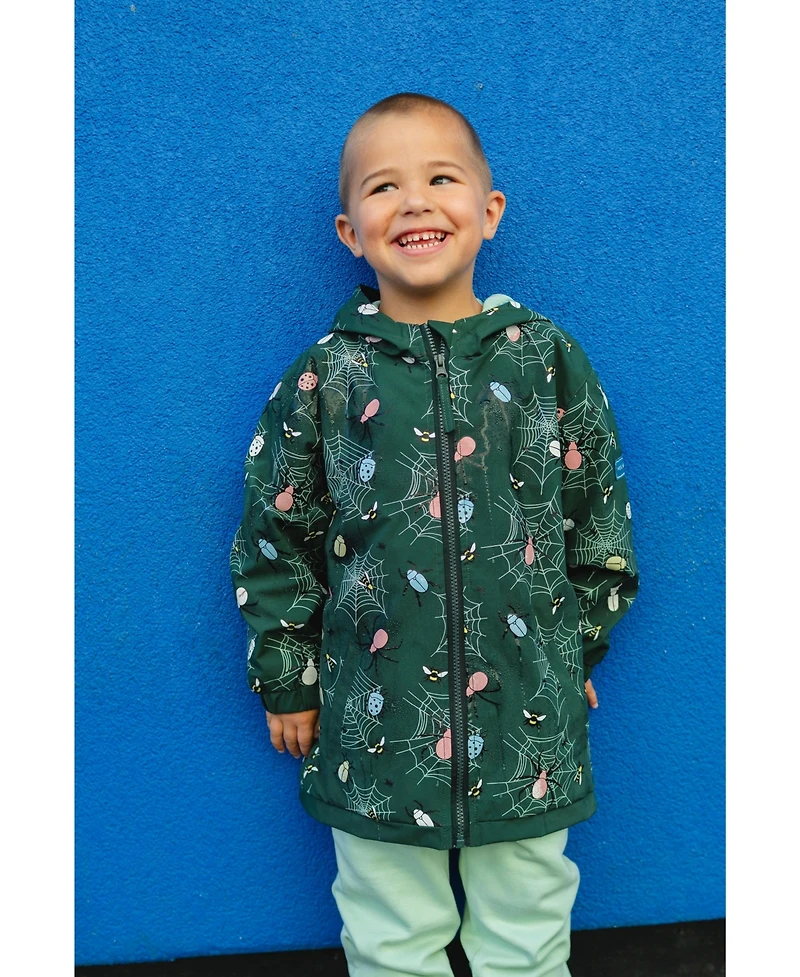 Holly and Beau Color Changing Hooded Raincoat