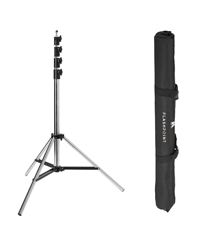 Nanlite Fs-300B Led Video Led Monolight, Bundle with 65" Easy Lock Umbrella, 9.5' Light Stand, Umbrella Diffuser