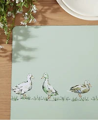 Laura Ashley Mallard Cork Placemats, Set of 4