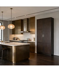 Clihome 70.9" Tall Kitchen Pantry Cabinet Plywood Storage Cabinet with Adjustable Shelves