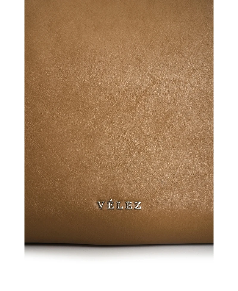 Velez Leather Tote Bag