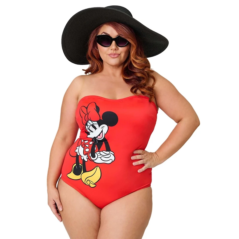 Unique Vintage Plus One Piece Bathing Suit