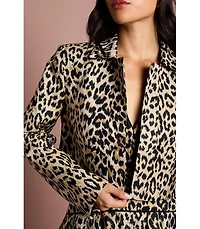 Coast Women's Animal Jacquard Cropped Jacket