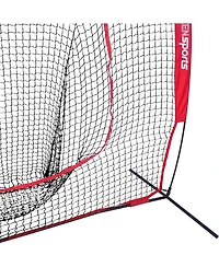 Zeny Baseball Softball Practice Net Hitting Batting Catching Pitching Training Net w/Carry Bag and Metal Bow Frame