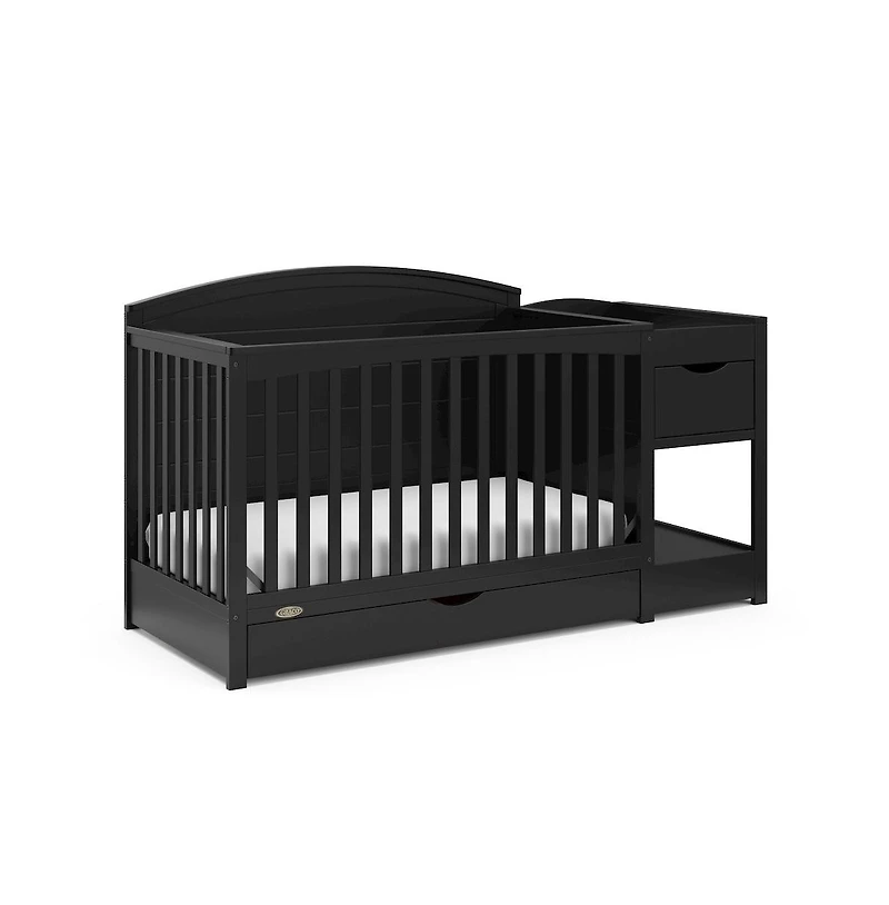 Graco Bellwood 5-in-1 Convertible Crib and Changer with Drawer