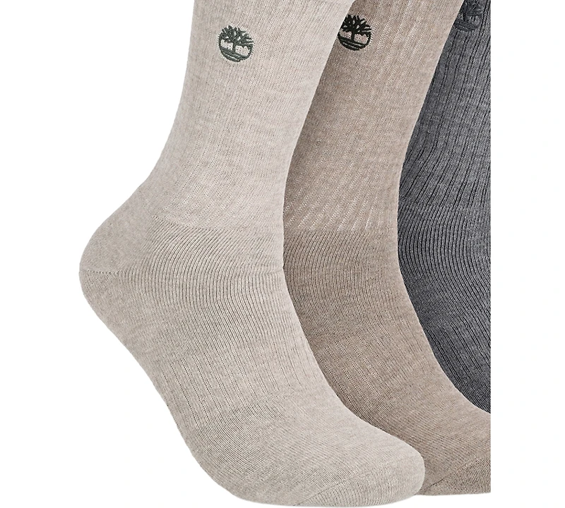 Timberland Men's 5-Pair Rivington Crew Socks