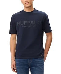 Buffalo David Bitton Men's Navi Graphic T-shirt