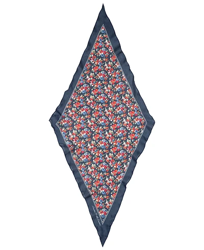 Lauren Ralph Lauren Floral Large Diamond Scarf