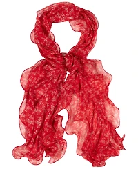 Lauren Ralph Lauren Spring Ditsy Double Ruffle Scarf