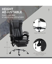 Boyel Living Massage Office Chair High Back Reclining Desk with Heating