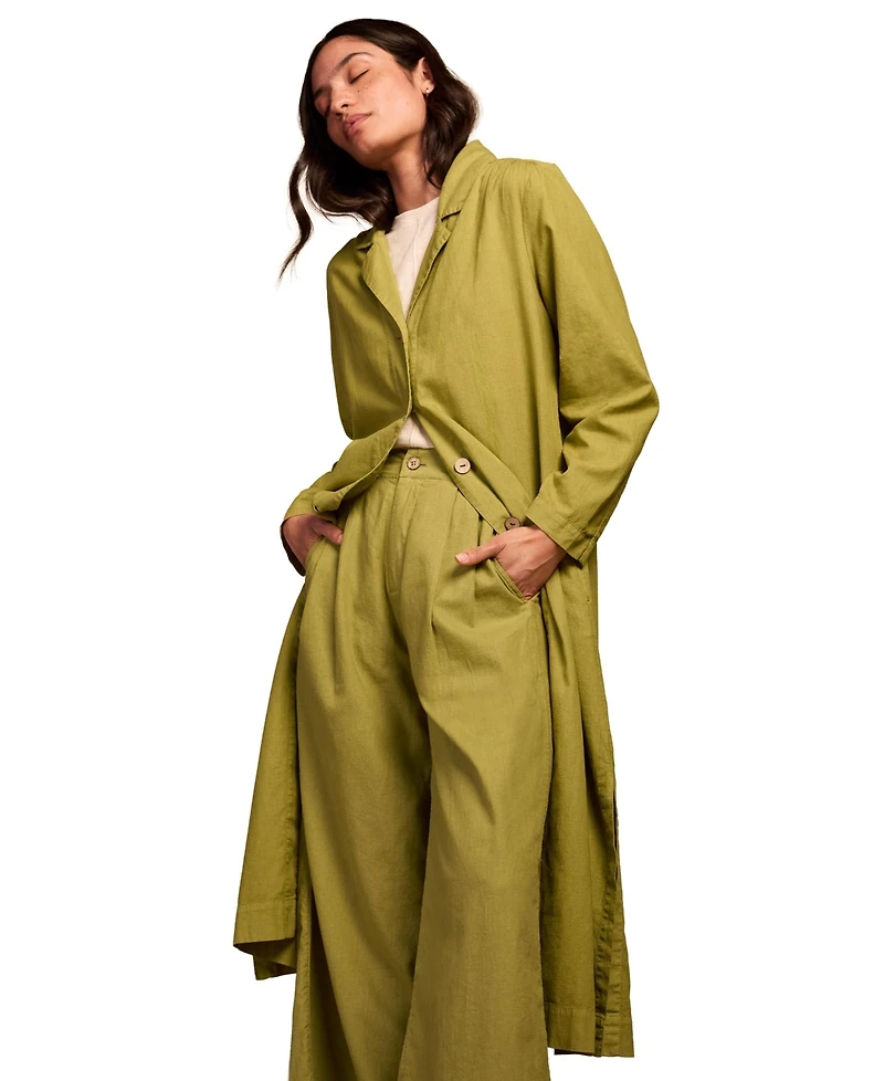 Celtic & Co. Women's and Longline Overshirt Dress