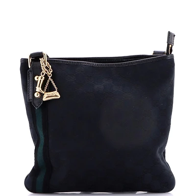 Pre-Owned Gucci Jolicoeur Messenger Bag Gg Canvas