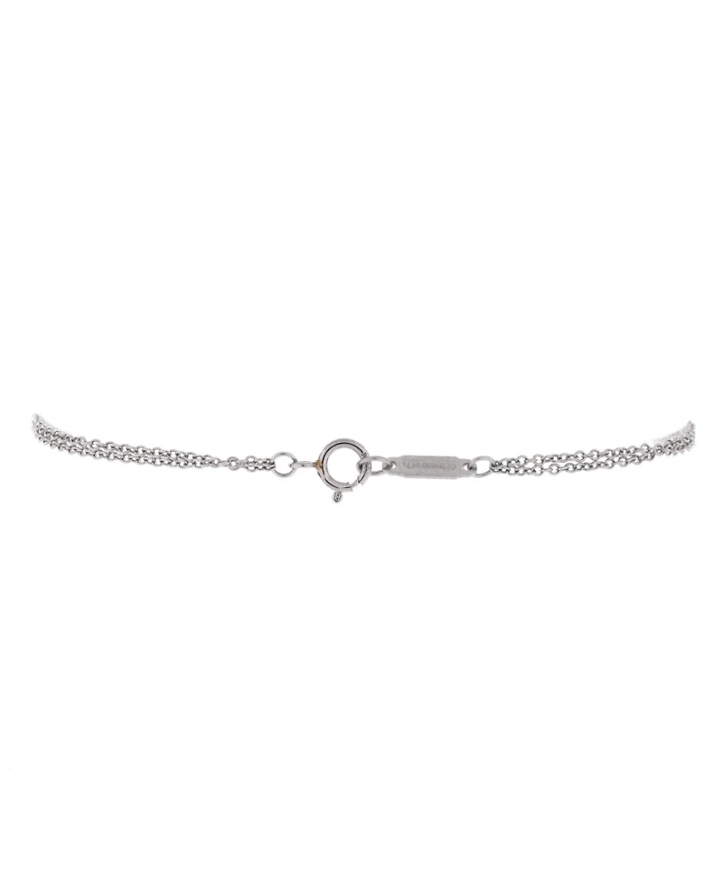 Pre-Owned Tiffany & Co Solitaire Double Chain Bracelet