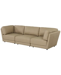 Versa 3-Pc. Leather Sofa