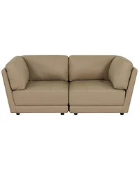 Versa 2-Pc. Leather Sofa