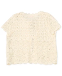 Cece Girls/Bernard Chaus Inc Girls' 7-16 Short-Sleeve Shrug