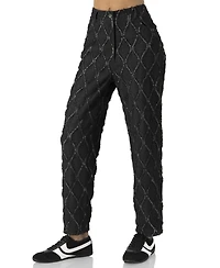 Ivonne Women's Straight-Leg Jeans with Distressed Detail