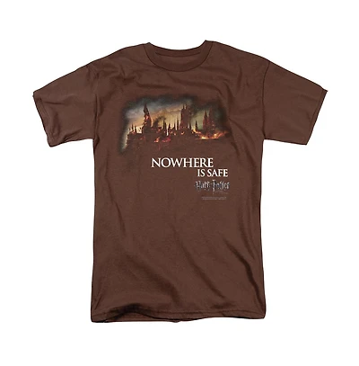 Harry Potter Men's Burning Hogwarts T-Shirt