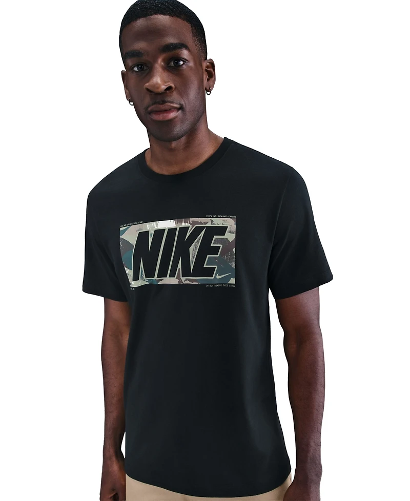 Nike Men's Short-Sleeve Cotton T-Shirt