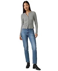 Levi's Juniors' Straight Leg High-Rise Jeans