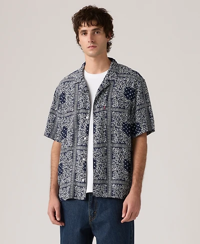 Levi's Men's Relaxed-Fit Camp Collar Shirt