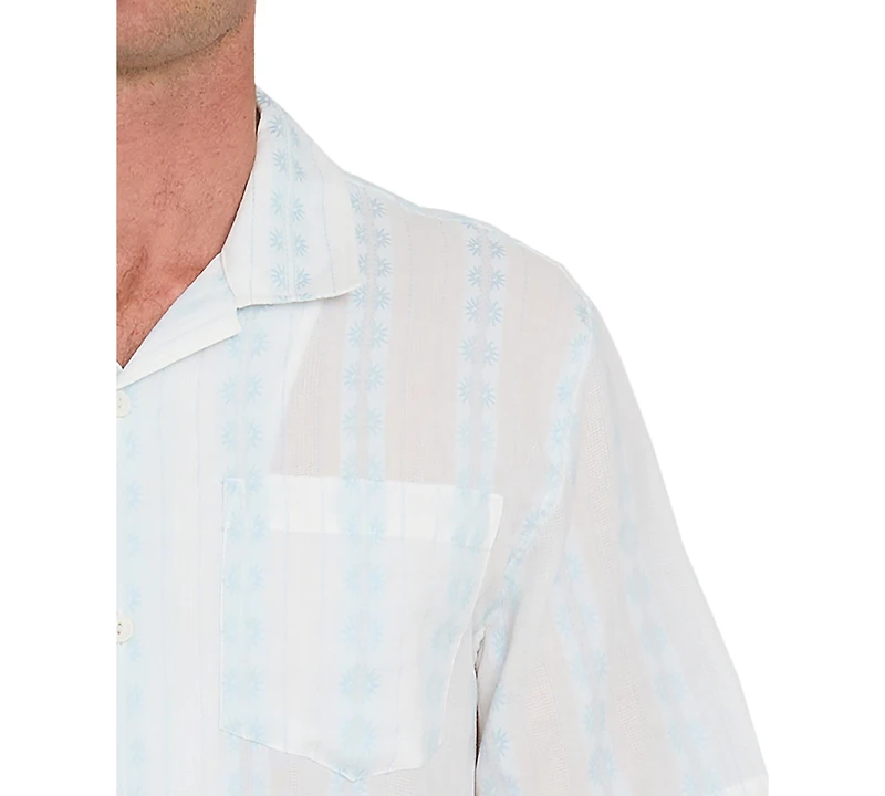 Quiksilver Men's Short-Sleeve Camp Collar Shirt