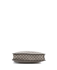 Pre-Owned Gucci Tall Convertible Soft Open Tote Gg Coated Canvas