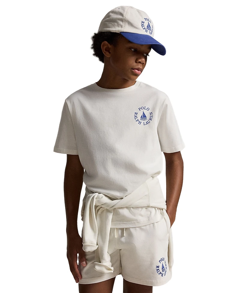 Polo Ralph Lauren Boy's 8-20 Jersey Knit Short-Sleeve Crewneck T-Shirt