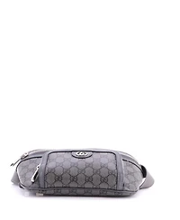 Pre-Owned Gucci Medium Ophidia Front Pocket Zip Belt Bag Gg Coated Canvas