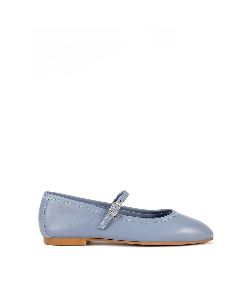 Menina Step Women's Boheme Leather Mary Jane Flat