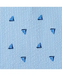 Andy & Evan Toddler Boys Toddler/Child Sailboat Button Down and Shorts Cabana Set