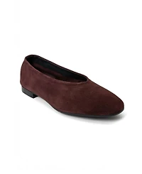 Menina Step Women's Lucrecia Suede Ballet Flat