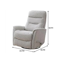 Parker Living Gemini - Bloke Cotton Swivel Glider Recliner